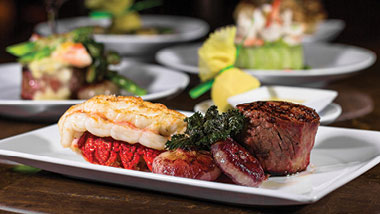 Steak dinner